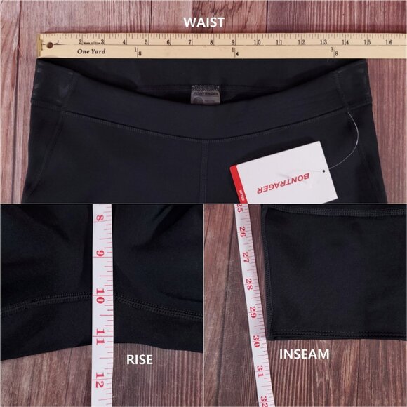 NWT Bontrager Mens Large Circuit Thermal Unpadded Tight Collants Fitted Black - Picture 12 of 12